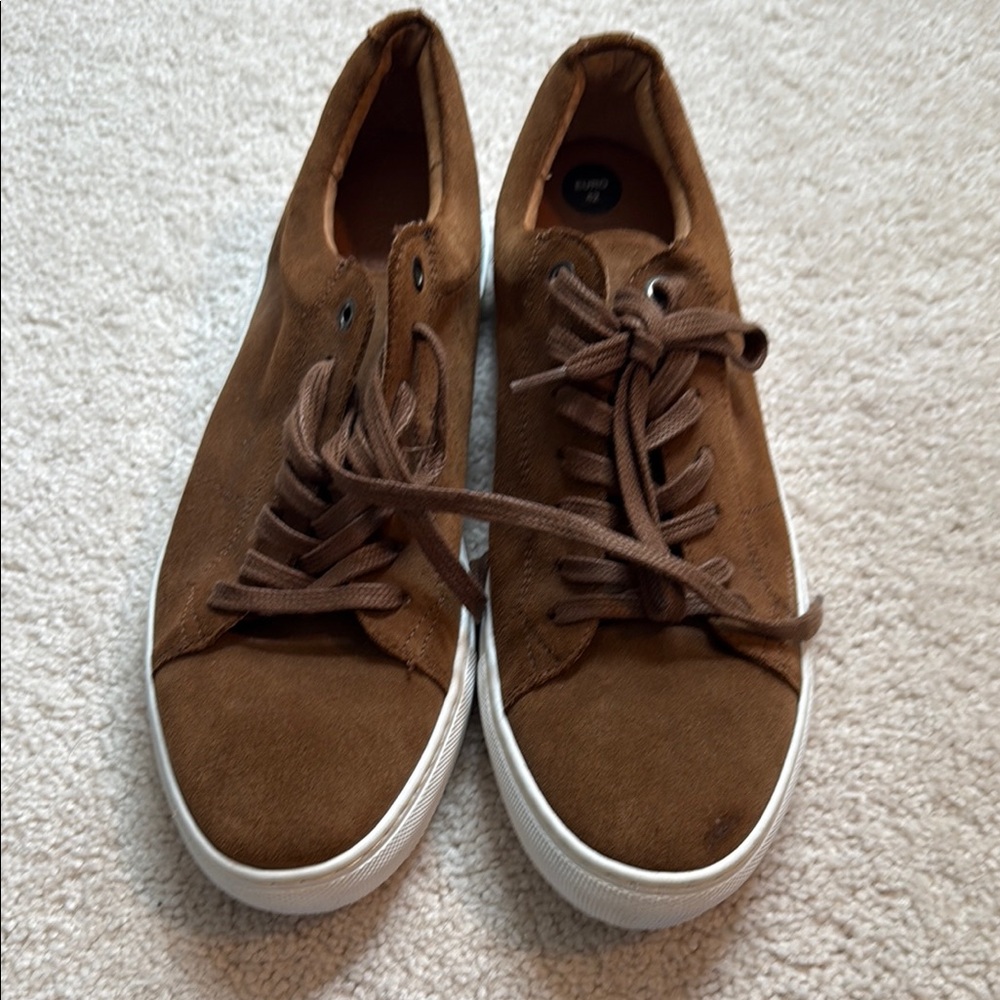 Mens Hinson Brown Casual Sneakers New